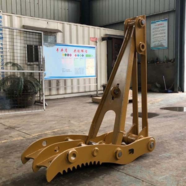 1-50 Ton Ekskavatör Kova Başparmak Q345B Ekskavatör için Başparmak Üzerinde Kaynak