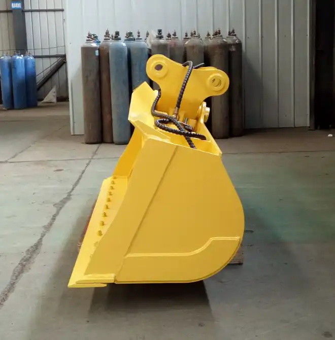 8 tonlık kazıkçı eğimli kova mini kazıkçı için hidrolik eğimli kova