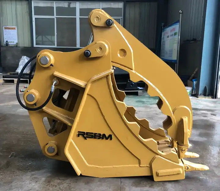 Çukur için kütük yakalama kovası 1-50 ton 2500mm Maksimum çene açışı