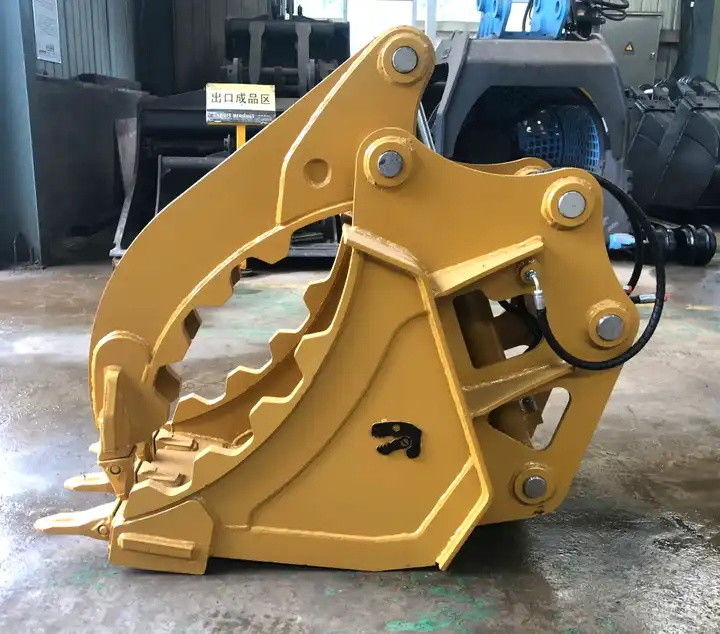 Çukur için kütük yakalama kovası 1-50 ton 2500mm Maksimum çene açışı