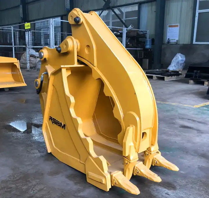 Çukur için kütük yakalama kovası 1-50 ton 2500mm Maksimum çene açışı