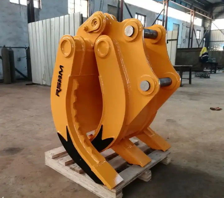 2-84 Ton Ekskavatör Çubuk Yakalama RSBM Kompakt Traktör için Mekanik Yakalama