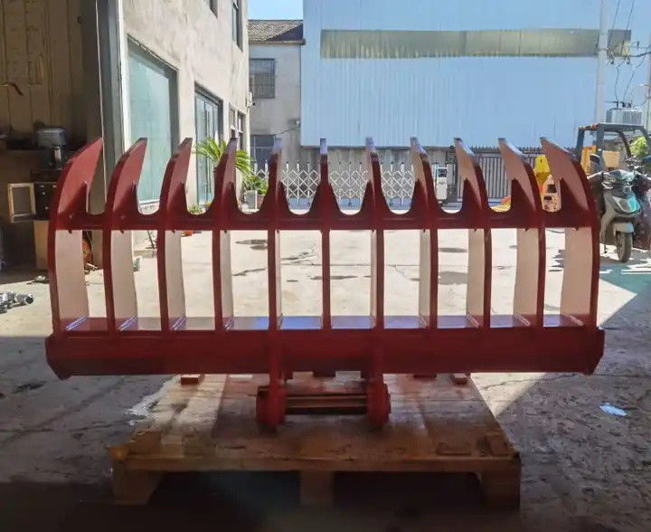10-20T Kök Rake Yerde kalan uzun hacimli enkazları süpüren kazıcı için