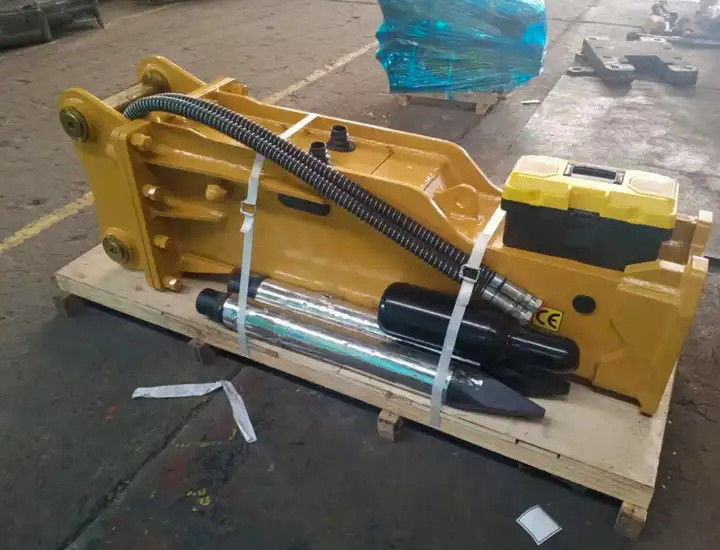 20 Ton Hidrolik Çekiç Mini Ekskavatör için Dükkanlı Kaya Kırıcı