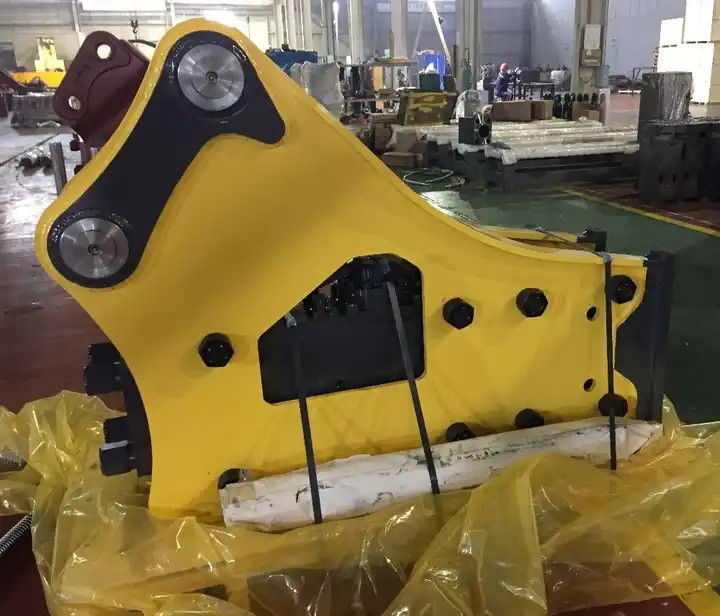 Yan Tipi Kaya Çekiç Kazıcısı 100kg-500kg Mini Kazıcısı için Hidrolik Kırıcı