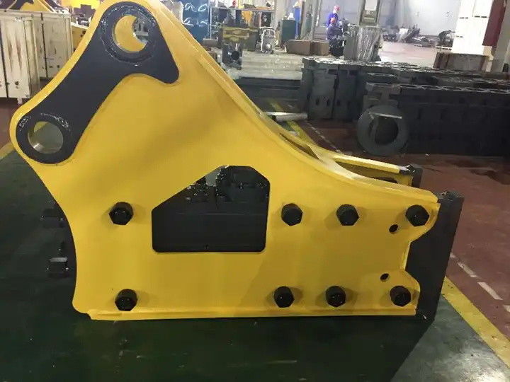 Yan Tipi Kaya Çekiç Kazıcısı 100kg-500kg Mini Kazıcısı için Hidrolik Kırıcı