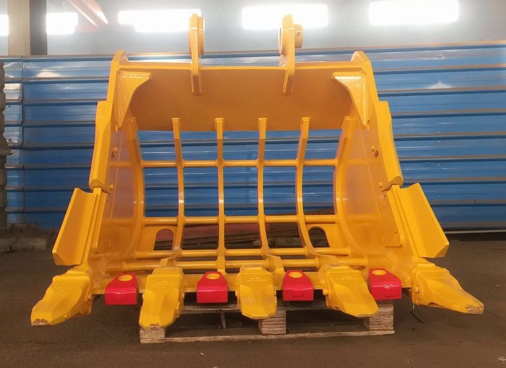 0.3-8m3 kazıcı iskeleti kovası 1200mm Genişliği Ağır görevli sıralama için