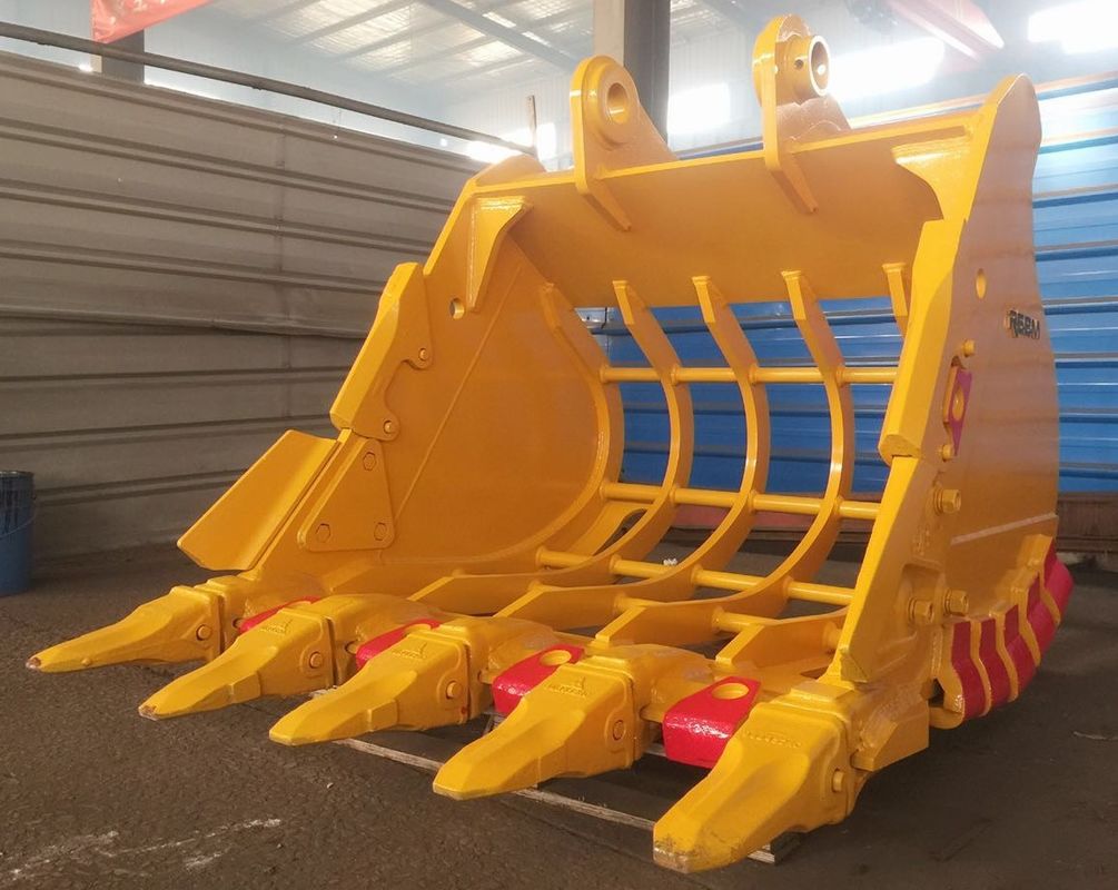 0.3-8m3 kazıcı iskeleti kovası 1200mm Genişliği Ağır görevli sıralama için