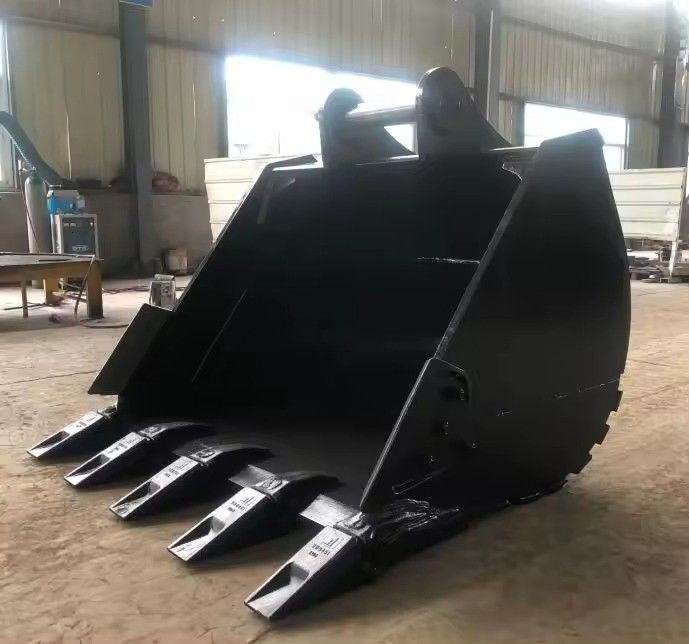 Hardox450 1.2m3 Kullanıma dayanıklı En iyi kazıcı kazıcı kova sert toprak için GP kova