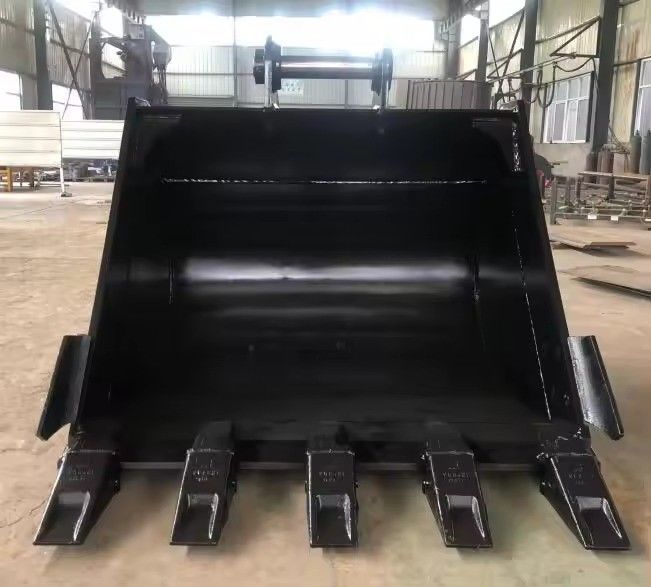 Hardox450 1.2m3 Kullanıma dayanıklı En iyi kazıcı kazıcı kova sert toprak için GP kova