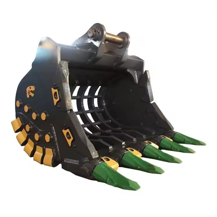 HARDOX450 1-50 ton Kazı makinesi Madencilik operasyonları için Sivil kovası Toprak sınıflandırması