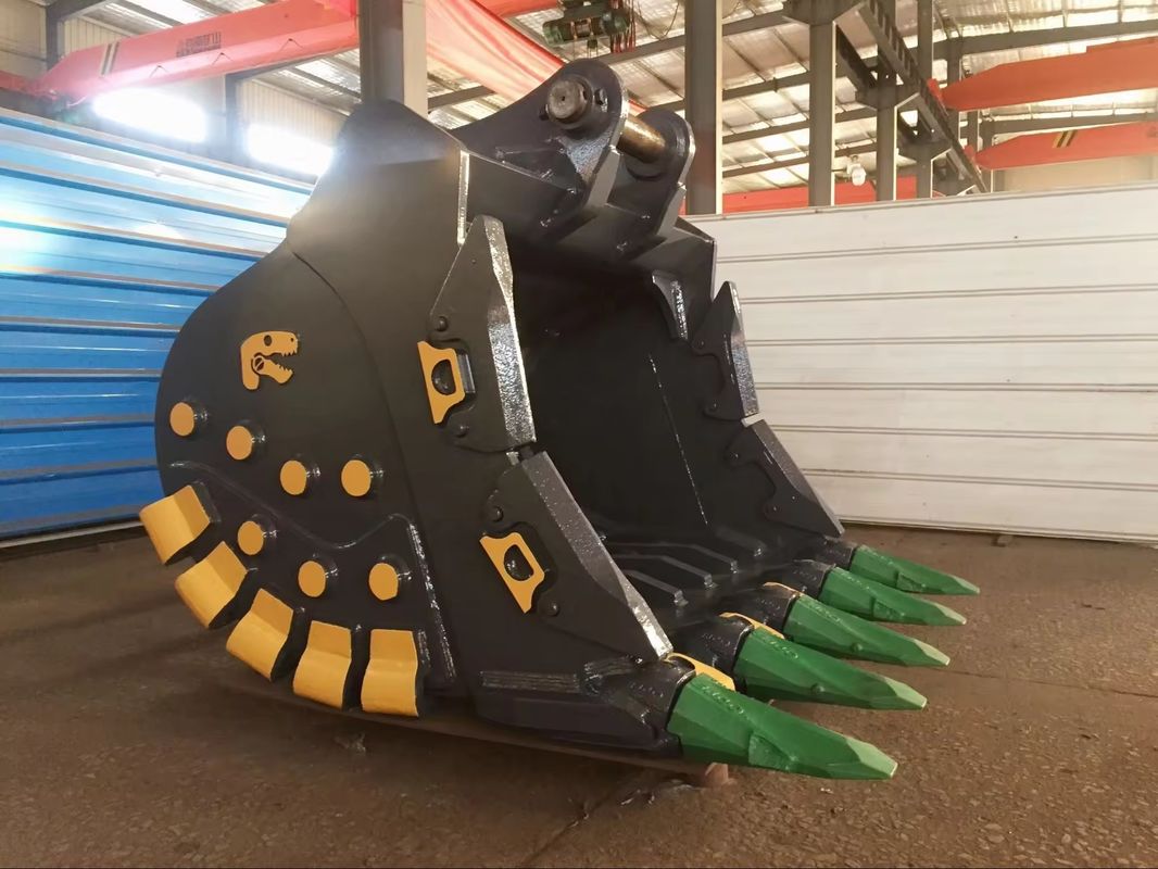 HARDOX450 1-50 ton Kazı makinesi Madencilik operasyonları için Sivil kovası Toprak sınıflandırması