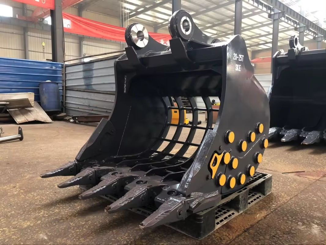 5-120T Ekskavatör Skeleton Kovası NM360/400 Malzeme Mini Ekskavatör Kovası ile