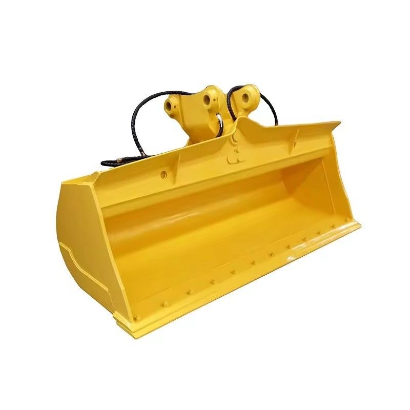 5-100 Ton Mini Toprak Kazıcısı Eğimli kova Hidrolik kazıcı Eğimli çamur kova kesme kenarlı
