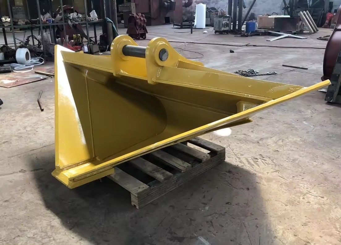 Özelleştirilebilir kazıcı hendek kova uygulanan Boyutu 60-90cm Üst Genişi 30cm Çift Diş