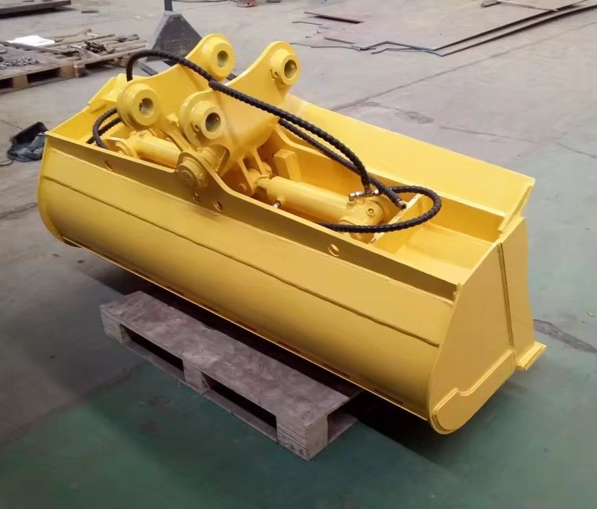 Yardımcı bıçak yamaç kesimi için 30MnB NM360/400 kazıcı çamur kovası kullanır