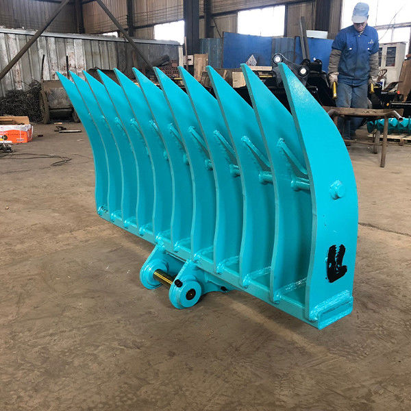 1200mm-2400mm Genişlik Yeraltı Taşımacılığı için Kazıcının Kök Çekici Genişliği 1200mm-2400mm 4ft-8ft